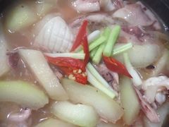 芋瓜海鲜煲-郑厨私房菜
