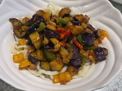 茄子肉丁拌面-文三里屯面馆(三里屯店)