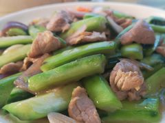 丝瓜炒肉片-巨元河鲜酒楼·清远特色菜名店(英德店)
