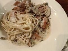 奶油培根面-at cafe 意大利餐厅(集美店)