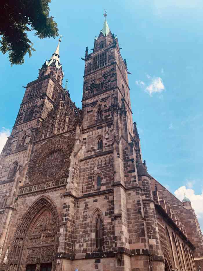 圣劳伦斯教堂-"之前去参加纽伦堡pcim展会,离开城市前.