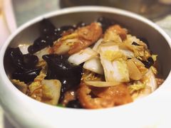 白菜炒面筋-京味民福烤鸭店(建设四马路店)