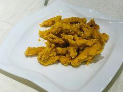 咸蛋黄椒盐排条-阿莉餐厅(枣阳路店)