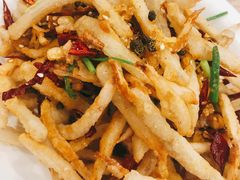 干煸藕丝-江城燕子大排档(江汉路步行街店)