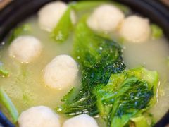 墨鱼丸芥菜煲-明本湛江鸡•海鲜小厨(陈家祠店)