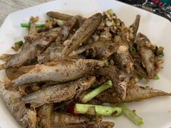 椒盐溪坑鱼-品雅轩农家乐