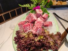 骰子雪花牛肉-捞神煲汤火锅(湖滨商业街店)