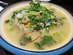 小白菜蛤蜊-粥全粥到海鲜家常菜·海肠捞饭(嫩江路店)