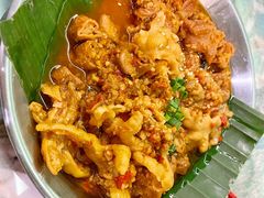 蒜香肥肠-浩海火烧云傣家菜(京广店)