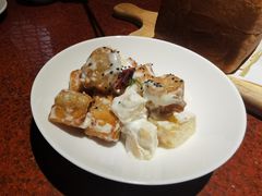 凤梨油条虾-绿茶餐厅(华联万柳店)