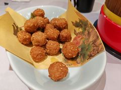 镇店干炸丸子-味+新京宴·烤鸭·北京菜(创意谷店)