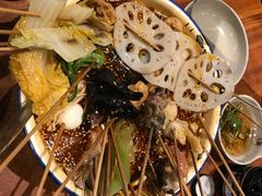 -老城区炭火牛蛙锅(国展中心店)