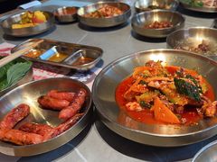 -草家酱蟹炭火烤肉店(珲春南路一店)