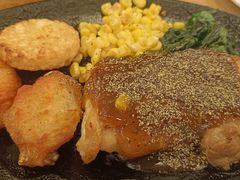 鸡翅配黑椒鸡排-萨莉亚意式餐厅(西青道欧亚达店)