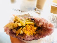 甜肉松蛋黄蒸饭-朱记小眼镜蒸饭(新街口店)