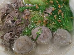 鲜牛肉拼牛肉丸汤粿条-为什么牛潮汕牛肉火锅(万胜广场店)