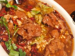 水煮牛肉-京尊烤鸭店JINGZUN(春秀路店)