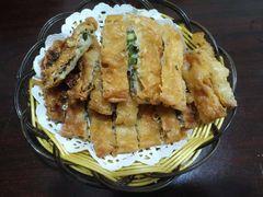 虎皮葱花肉-国生茶庄·地道农家菜团建活动