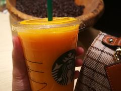 芒果西番莲果茶星冰乐-星巴克(北京首都国际机场7店)