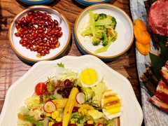 -明洞阿姨·韩式酱蟹烤肉·创意料理(三元桥店)