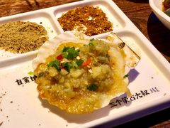 烤扇贝-三个蒙古大叔羊肉串(大宁店)