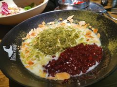 抹茶红豆雪花冰-机器人火炉披萨