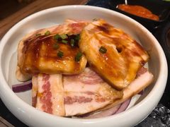 调味猪五花-九田家黑牛烤肉料理(石路天虹店)