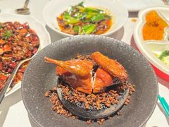 贡椒脆皮玻璃乳鸽-许家菜(望江店)