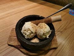 石烧香草冰淇淋-烧肉达人•炭火烧肉(新天地店)