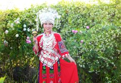 -后宫·古装汉服京剧儿童亲子全家福摄影