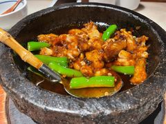 石锅杭椒牛蛙-桂满陇-西湖船宴(西单大悦城店)
