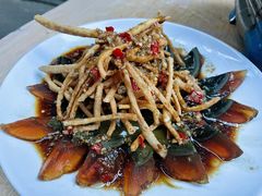 馓子拌皮蛋-麻木老地方牛筋牛杂(长堤街店)