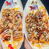 在苏州发现了整只章鱼烧🐙!!一口一个爽