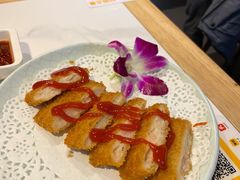 虾饼-猪啊牛呀羊啊铜盘烤肉(正大广场店)