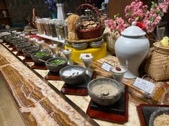 自助调料区-天津东丽湖恒大酒店-温泉自助餐厅