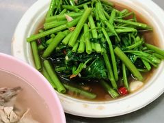 蚝汁空心菜-红大哥水门鸡饭(總店)