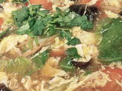 老式鸡蛋汤-松针蔡记蒸饺(花园路店)