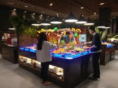 自助取餐区-千百叶海鲜自助餐厅(万达广场店)