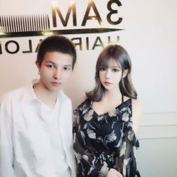 点击看大图 -3AM HAIR SALON染发烫发接发