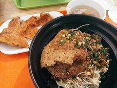 大排素鸡双拼拌面-晓午阳常熟炒浇面(红庙店)