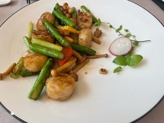 烧汁白玉菇炒带子-尚一汤·粤菜海鲜(环球港店)