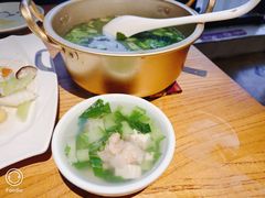 虾滑小白菜豆腐汤-兰菊私厨