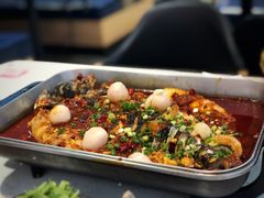 荔枝香辣清江鱼-鱼酷活鱼烤鱼(北美店)