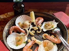 墨鱼汁海鲜饭-BROWNSTONE布朗石西班牙餐厅(富城店)