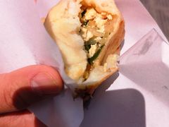 豆腐粉条素煎包-老槐树煎包