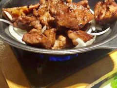 烤调味牛王排-紫霞门韩国料理烤肉(深南东路店)