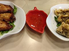 蒜香南乳炸鸡翼-盛记粥面(佐敦店)