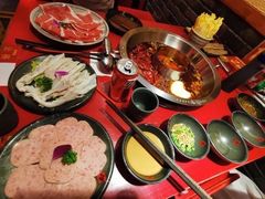 -谭鸭血老火锅(图书馆店)