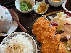 炸猪排定食-千懿六本木酒场(常熟路店)