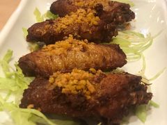 蒜香南乳炸鸡翼-盛记粥面(佐敦店)